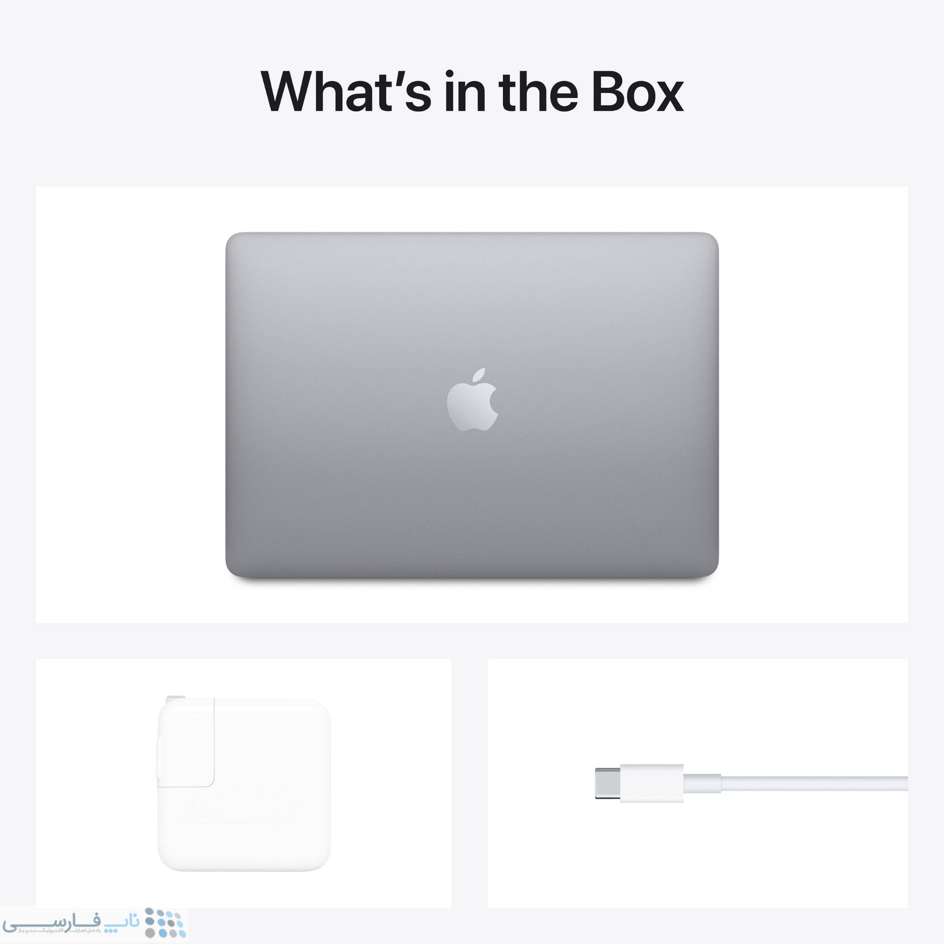 تصویر  لپ تاپ 13 اینچی اپل مدل MacBook Air MGN63 2020