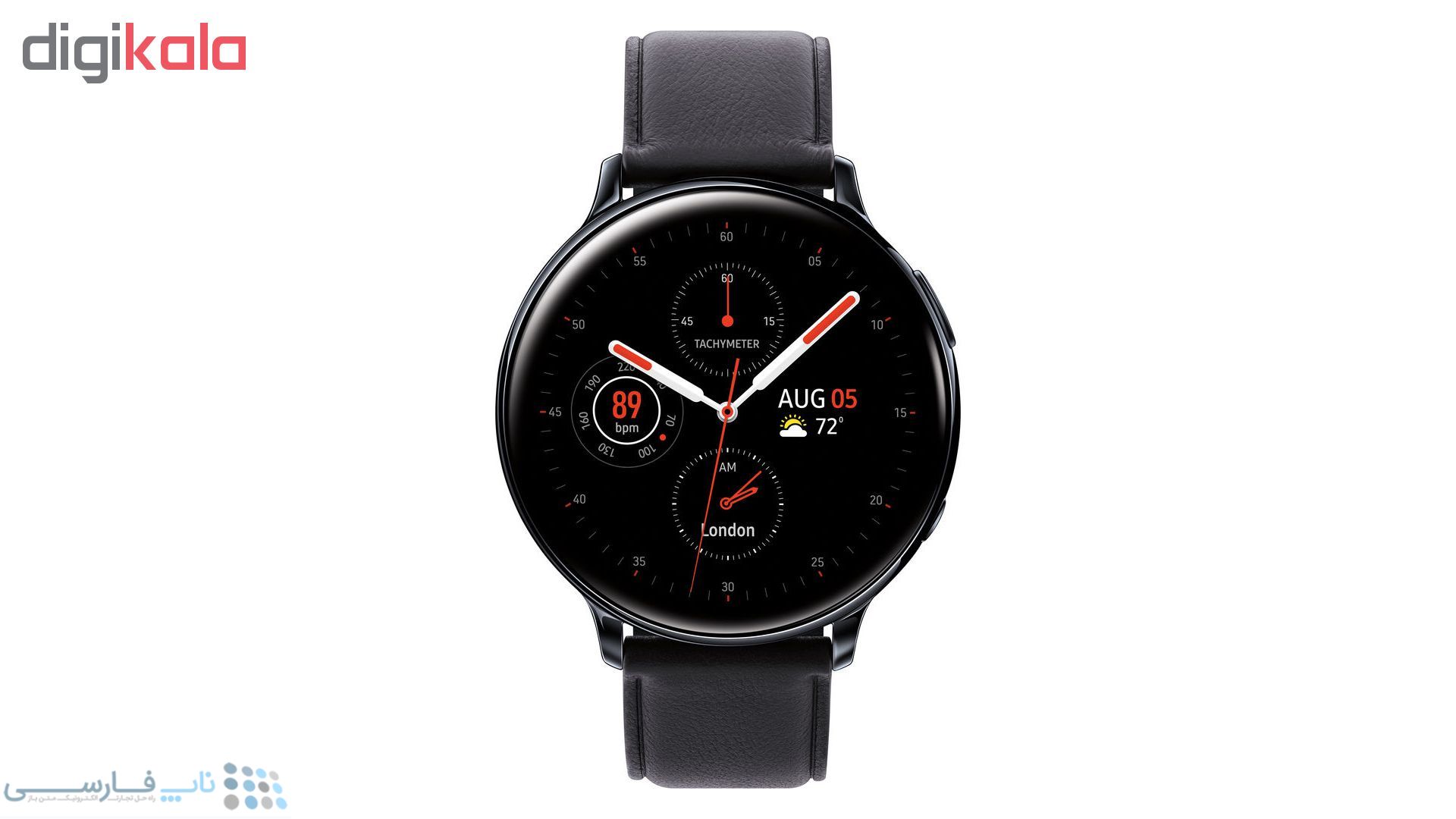 تصویر  ساعت هوشمند سامسونگ مدل Galaxy Watch Active2 44mm Leatherband Smart