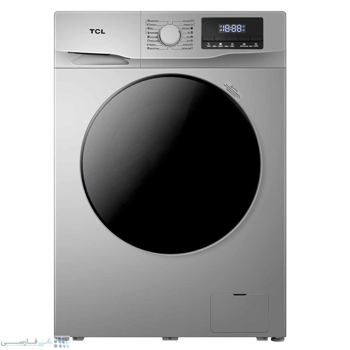 تصویر  ماشین لباسشویی تی سی ال مدل G82-AW/AS ظرفیت 8 کیلوگرم