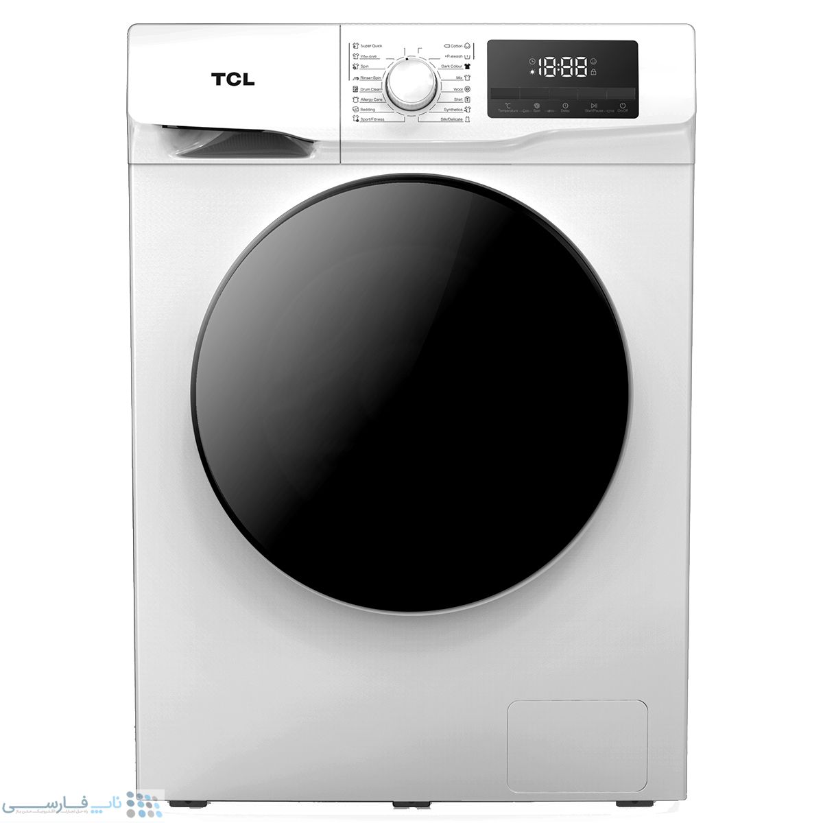تصویر  ماشین لباسشویی تی سی ال مدل G82-AW/AS ظرفیت 8 کیلوگرم