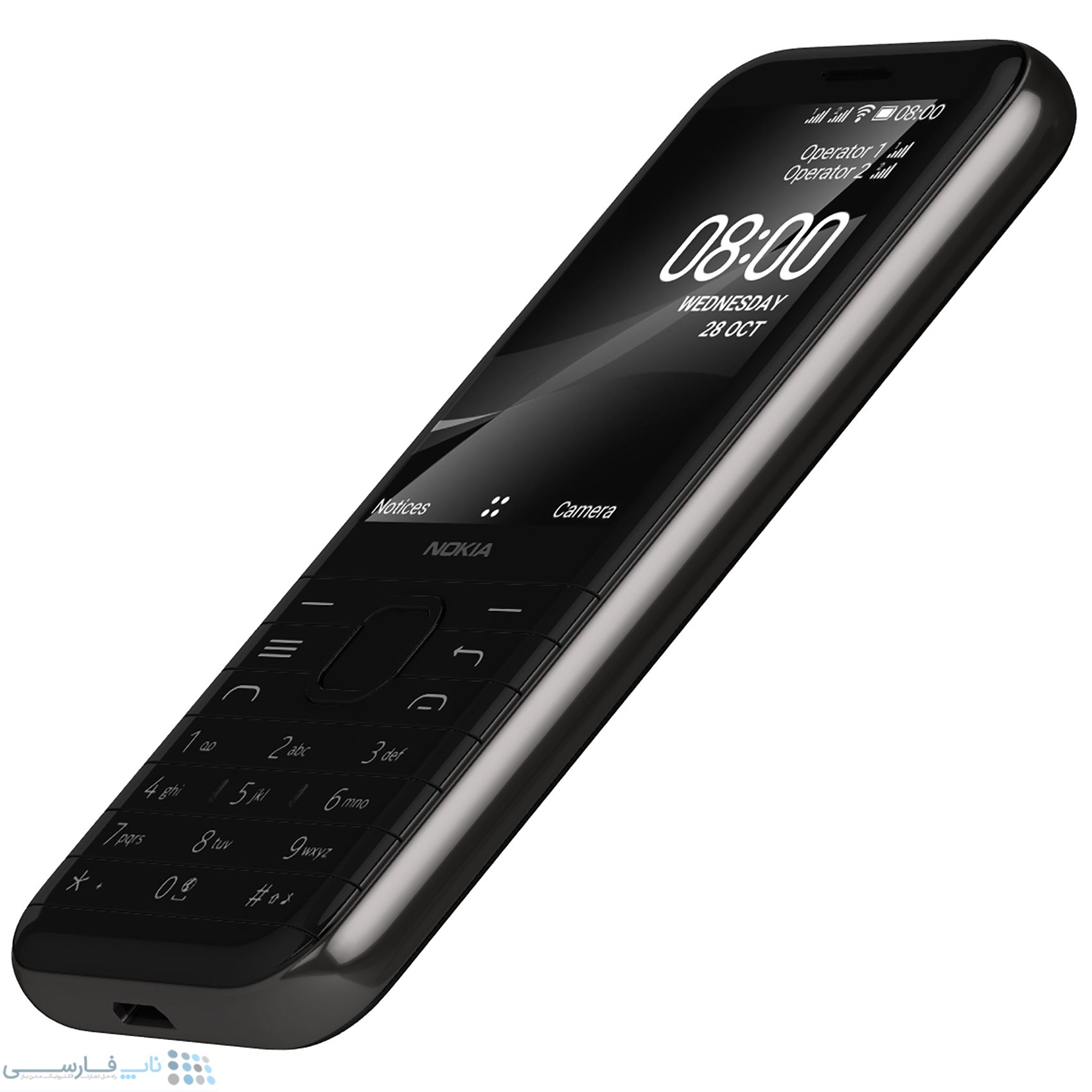 تصویر  گوشی موبایل نوکیا مدل 4G 8000 TA-1311 دو سیم کارت ظرفیت 4 گیگابایت و رم 512 مگابایت